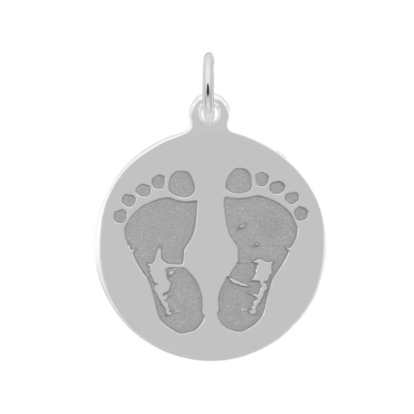 Baby Feet Disc Charm Falls Jewelers Concord, NC