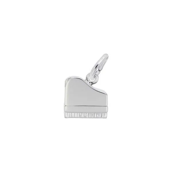 Sterling Silver Piano Charm
