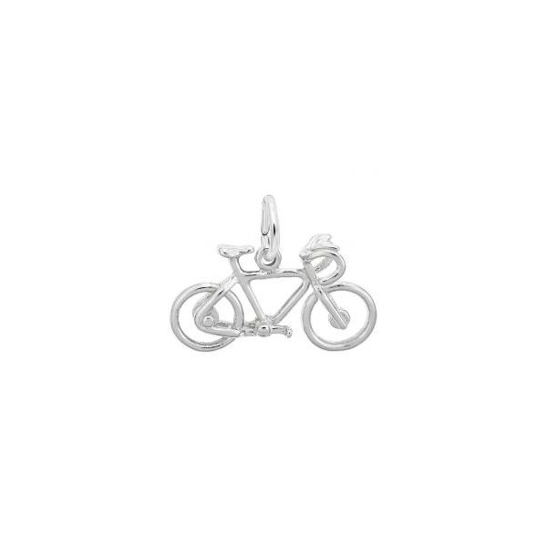 Sterling Silver Bicycle Charm Falls Jewelers Concord, NC