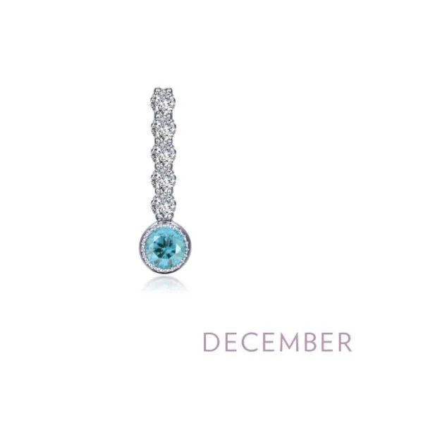 December Birthstone Love Pendant Falls Jewelers Concord, NC