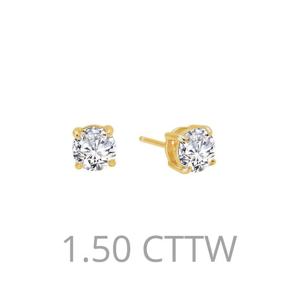 1.5 CTW Stud Earrings Falls Jewelers Concord, NC