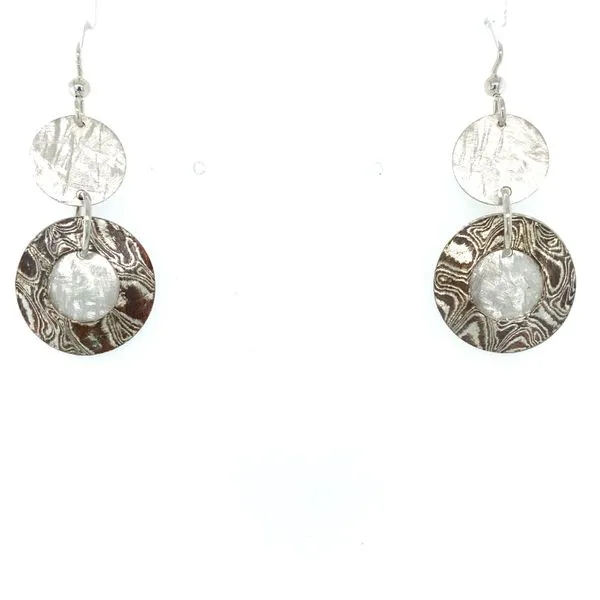 20MM Washer and Disc French Wire Earrings Falls Jewelers Concord, NC