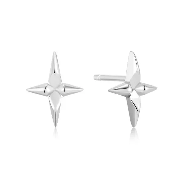Silver Cross Stud Earrings similar item image