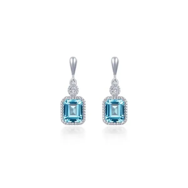March Birthstone Earrings