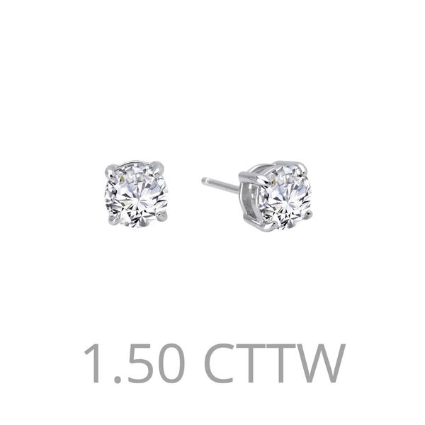 1.5 CTW Stud Earrings Falls Jewelers Concord, NC