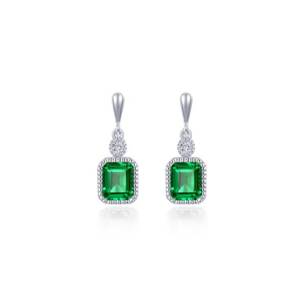 May Birthstone Earrings Falls Jewelers Concord, NC