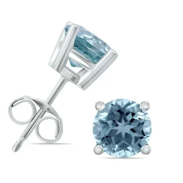 March Birthstone Earrings Falls Jewelers Concord, NC