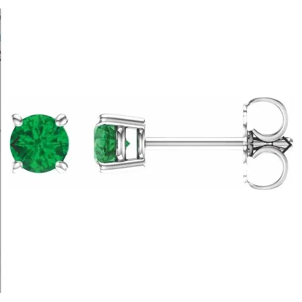 May Birthstone Earrings Falls Jewelers Concord, NC