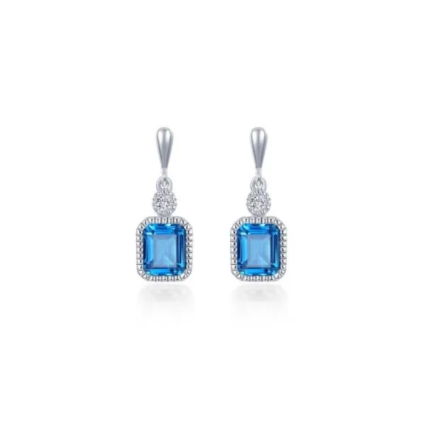 December Birthstone Earrings Falls Jewelers Concord, NC