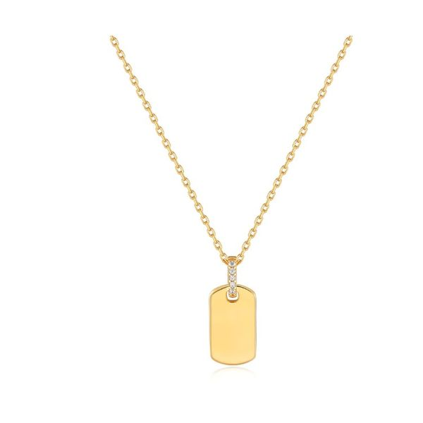 Glam Tag Pendant Necklace Falls Jewelers Concord, NC