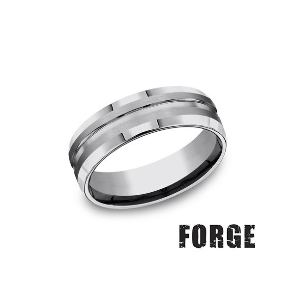 7mm Comfort-Fit Tungsten Band Falls Jewelers Concord, NC