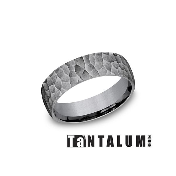 6.5mm Comfort-Fit Grey Tantalum Band Falls Jewelers Concord, NC