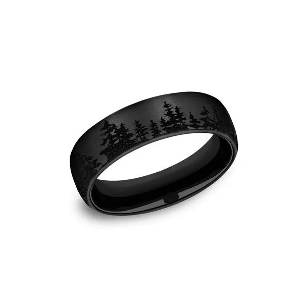 Men's Contemporary Metal Wedding Band similar item image