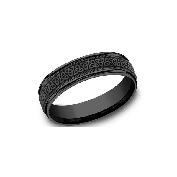 Men's Contemporary Metal Wedding Band Falls Jewelers Concord, NC