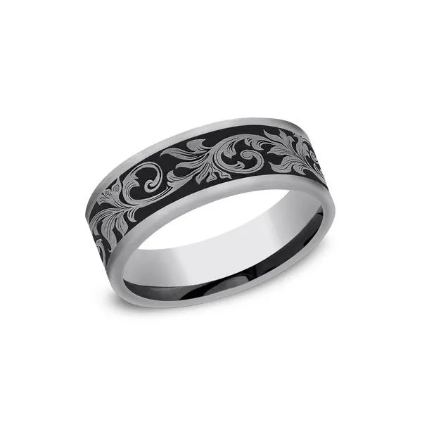 Men's Contemporary Metal Wedding Band similar item image