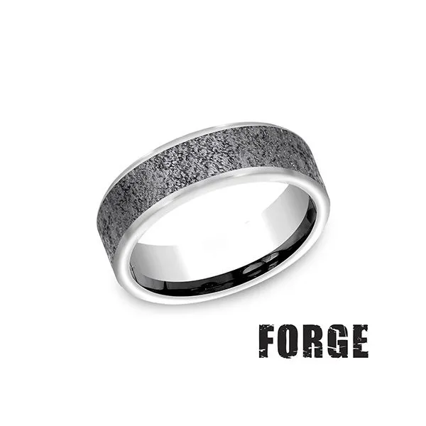 Men's Contemporary Metal Wedding Band similar item image