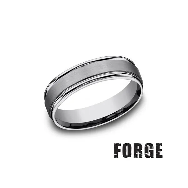Men's Contemporary Metal Wedding Band Falls Jewelers Concord, NC