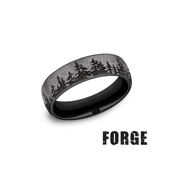 Men's Contemporary Metal Wedding Band Falls Jewelers Concord, NC