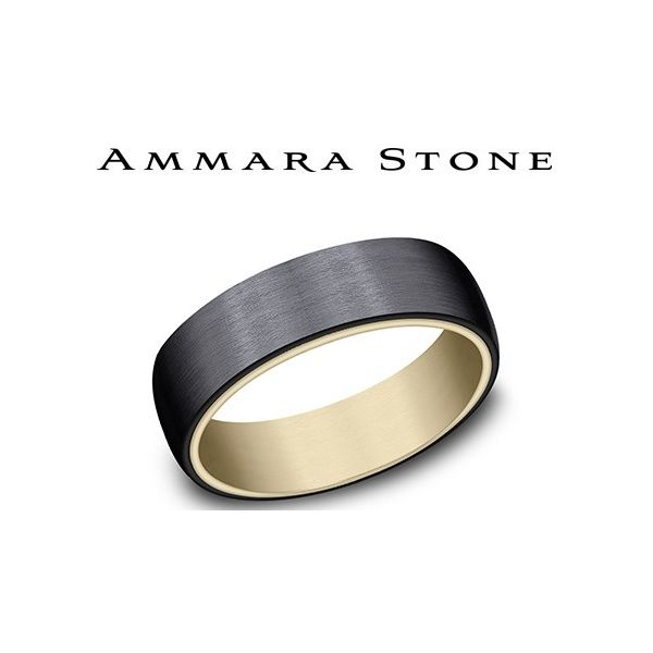 Men's Contemporary Metal Wedding Band Falls Jewelers Concord, NC