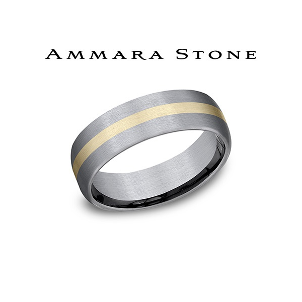 Men's Contemporary Metal Wedding Band Falls Jewelers Concord, NC