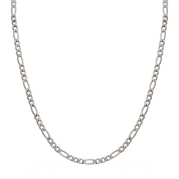 4.7mm Titanium Figaro Chain Necklace Falls Jewelers Concord, NC