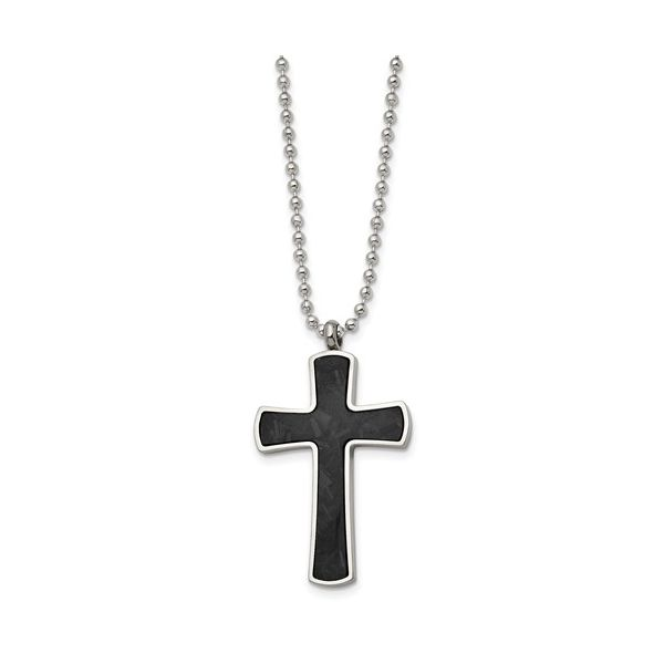 Sevenfly Cross Necklace for Men Titanium Steel Large Mens Cross Crucifix  Pendant | eBay