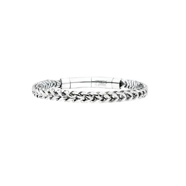 High Polished Finish Stainless Steel Franco Chain Bracelet