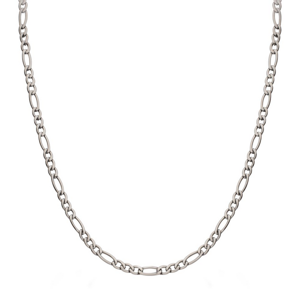 4.7mm Titanium Figaro Chain Necklace Falls Jewelers Concord, NC