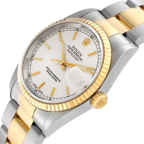 2004 18K/Stainless Rolex Datejust w/ Oyster Bracelet Image 3 Falls Jewelers Concord, NC
