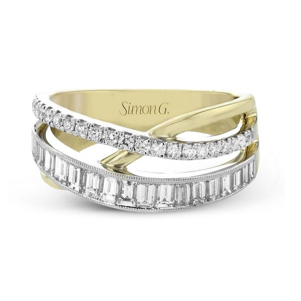 Simon G. Diamond Ring Image 2 Flora Gems Decatur, IL