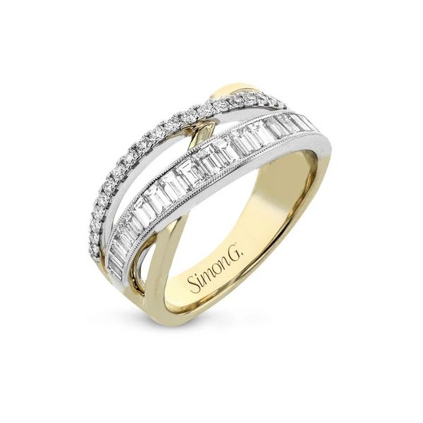 Simon G. Diamond Ring Flora Gems Decatur, IL