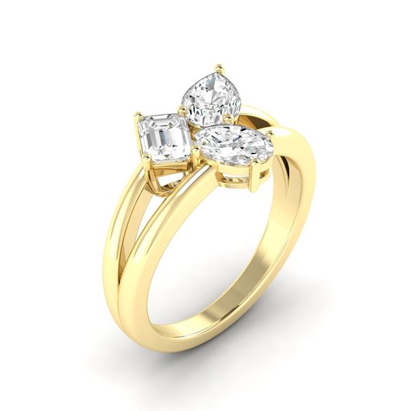 Lab Grown Diamond Ring Image 2 Flora Gems Decatur, IL