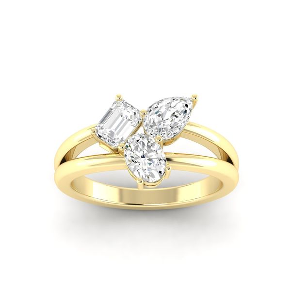 Lab Grown Diamond Ring Image 5 Flora Gems Decatur, IL