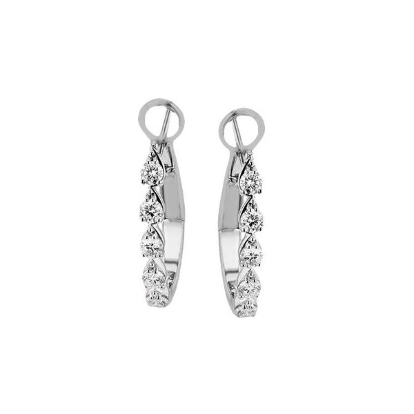 Simon G. Diamond Earrings Flora Gems Decatur, IL