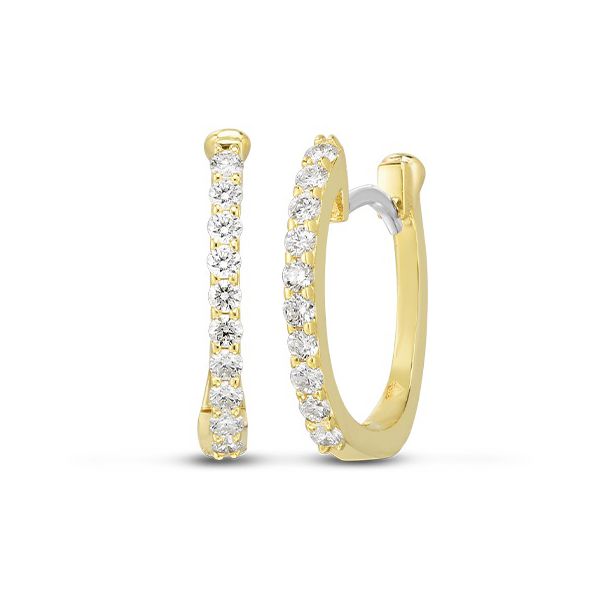 Roberto Coin Diamond Earrings Flora Gems Decatur, IL