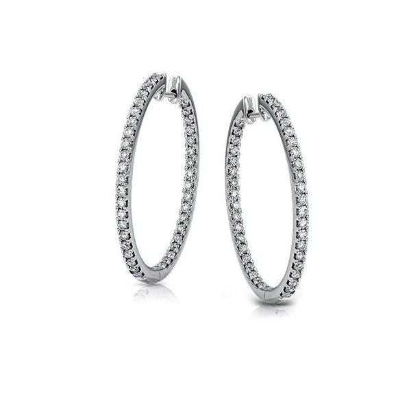Simon G. Diamond Earrings Flora Gems Decatur, IL