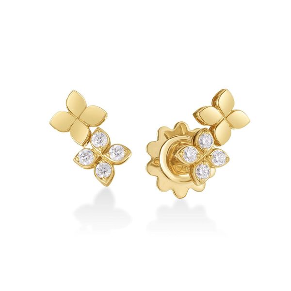 Roberto Coin Diamond Earrings Flora Gems Decatur, IL