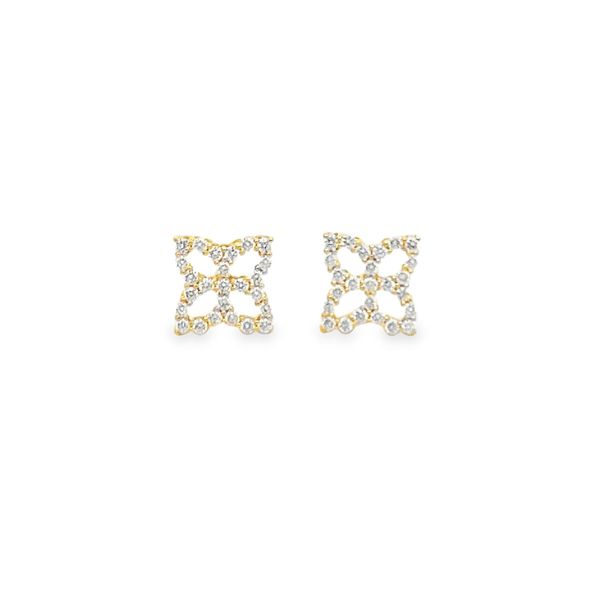 Roberto Coin Diamond Earrings Flora Gems Decatur, IL