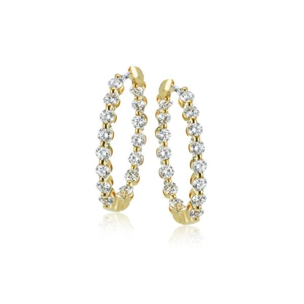 Simon G. Diamond Earrings Flora Gems Decatur, IL