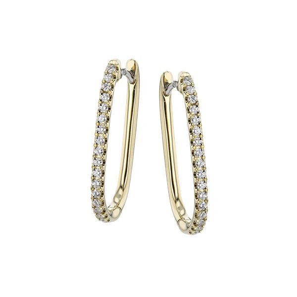 Simon G. Diamond Earrings Flora Gems Decatur, IL
