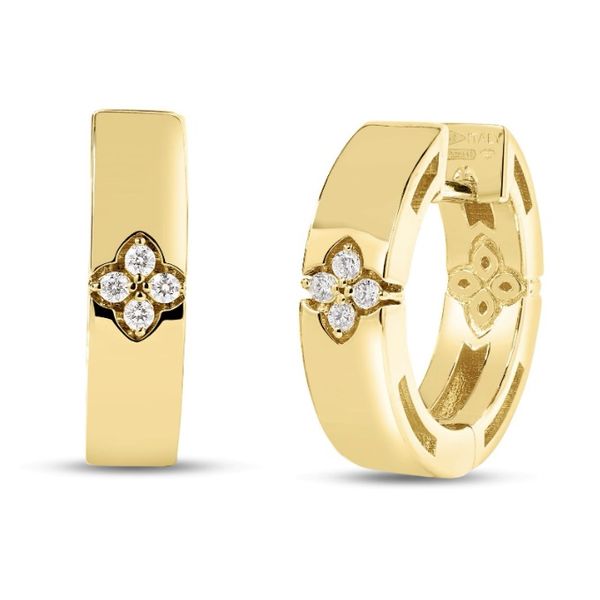 Roberto Coin Diamond Earrings Flora Gems Decatur, IL