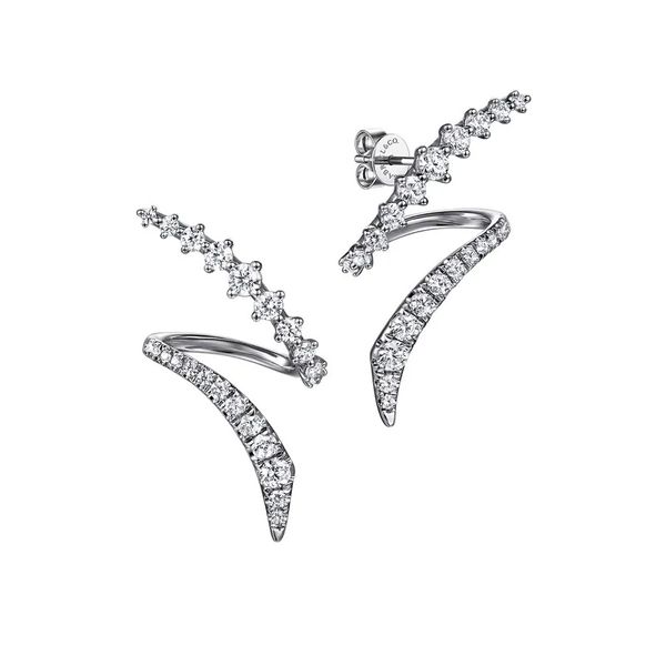 Diamond Earrings Flora Gems Decatur, IL