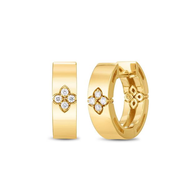 Roberto Coin Diamond Earrings Flora Gems Decatur, IL