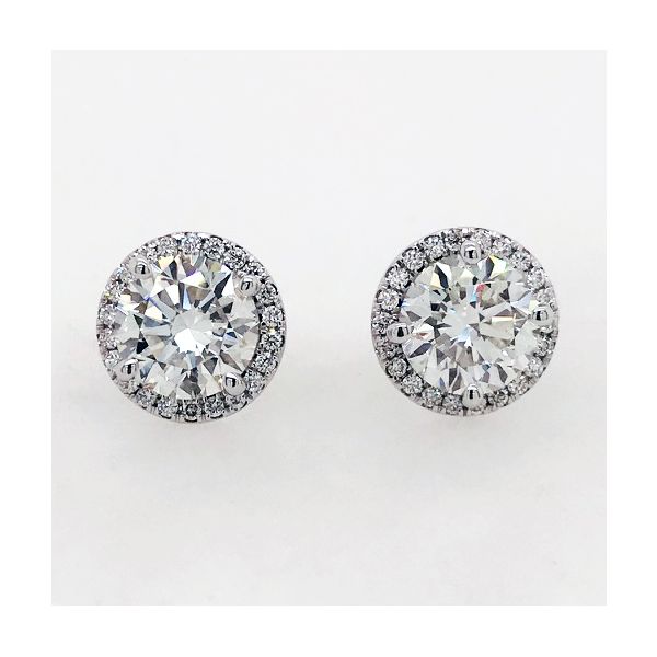 Lab Grown Diamond Earrings Flora Gems Decatur, IL