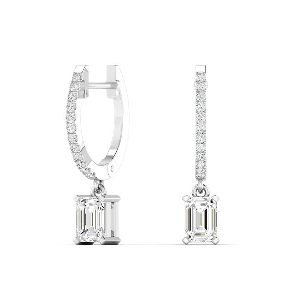 Lab Grown Diamond Earrings Flora Gems Decatur, IL