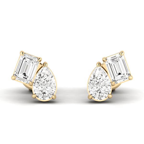 Lab Grown Diamond Earrings Flora Gems Decatur, IL