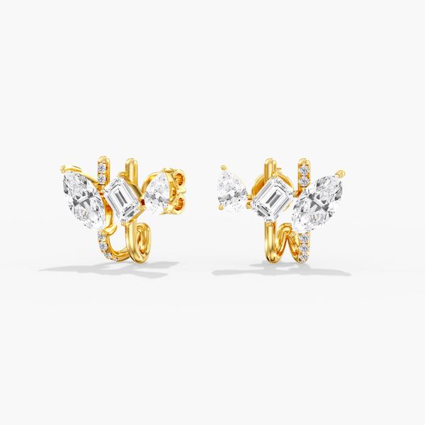 Lab Grown Diamond Earrings Flora Gems Decatur, IL