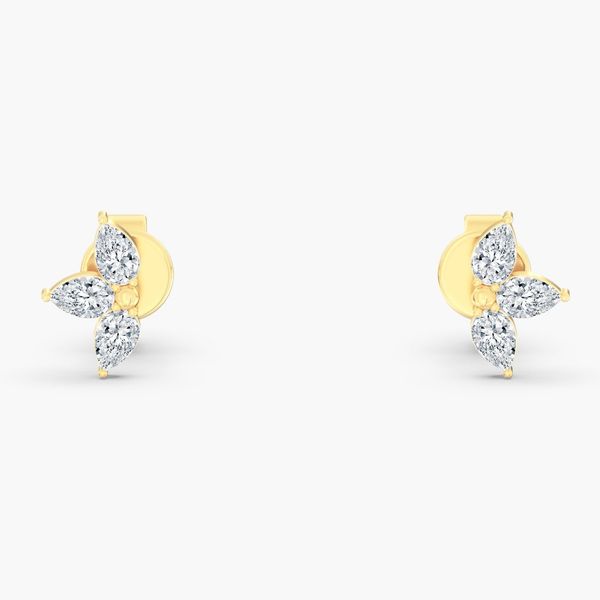 Lab Grown Diamond Earrings Flora Gems Decatur, IL