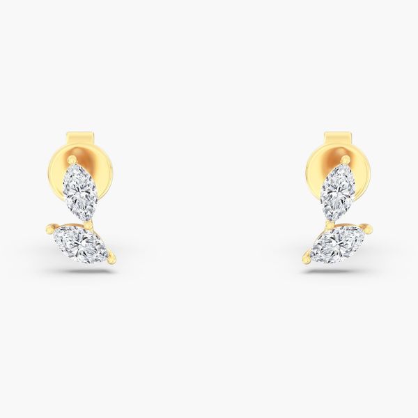 Lab Grown Diamond Earrings Flora Gems Decatur, IL