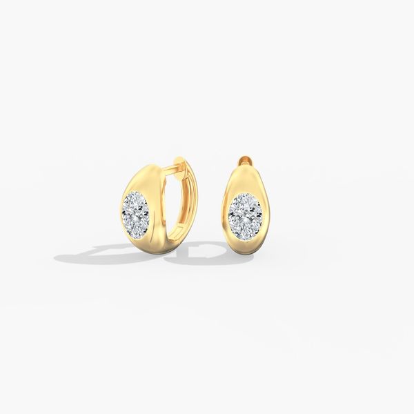 Lab Grown Diamond Earrings Flora Gems Decatur, IL